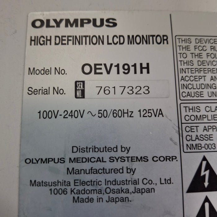 Olympus OEV191H Medical Display