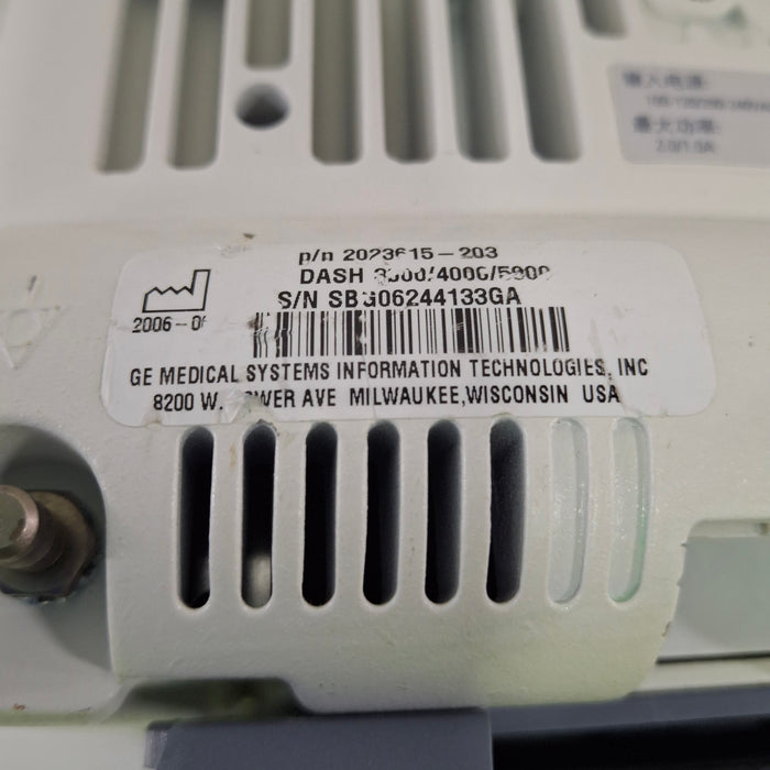GE Healthcare GE Healthcare Dash 4000 - Masimo SpO2 Patient Monitor Patient Monitors reLink Medical