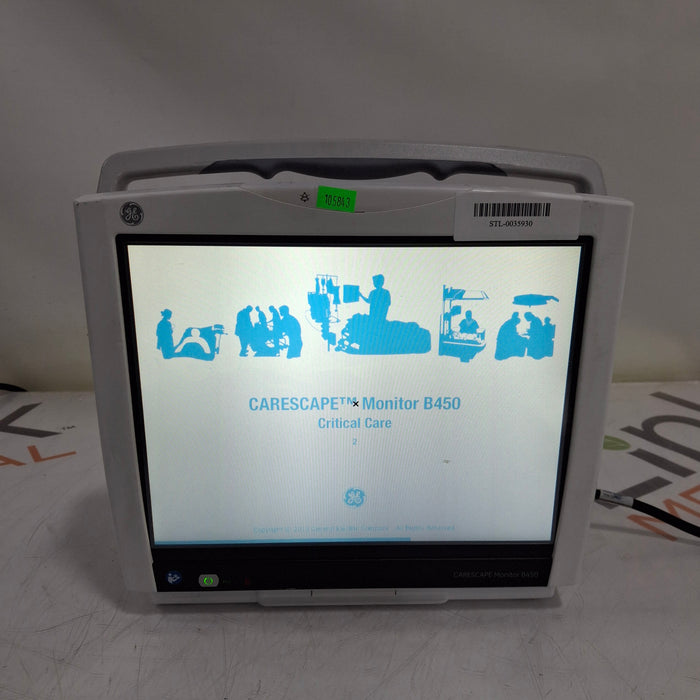 GE Healthcare Carescape B450 Critical Care Patient Monitor