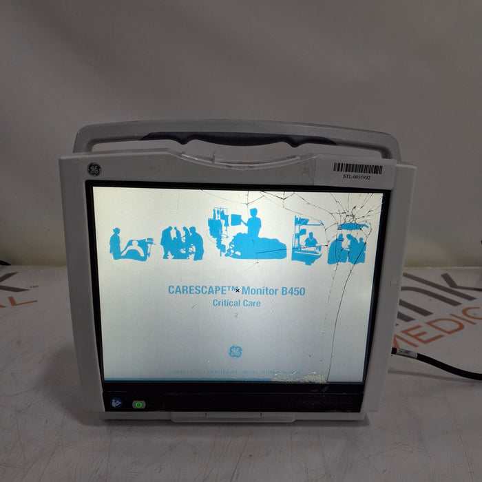 GE Healthcare GE Healthcare Carescape B450 Critical Care Patient Monitor Patient Monitors reLink Medical
