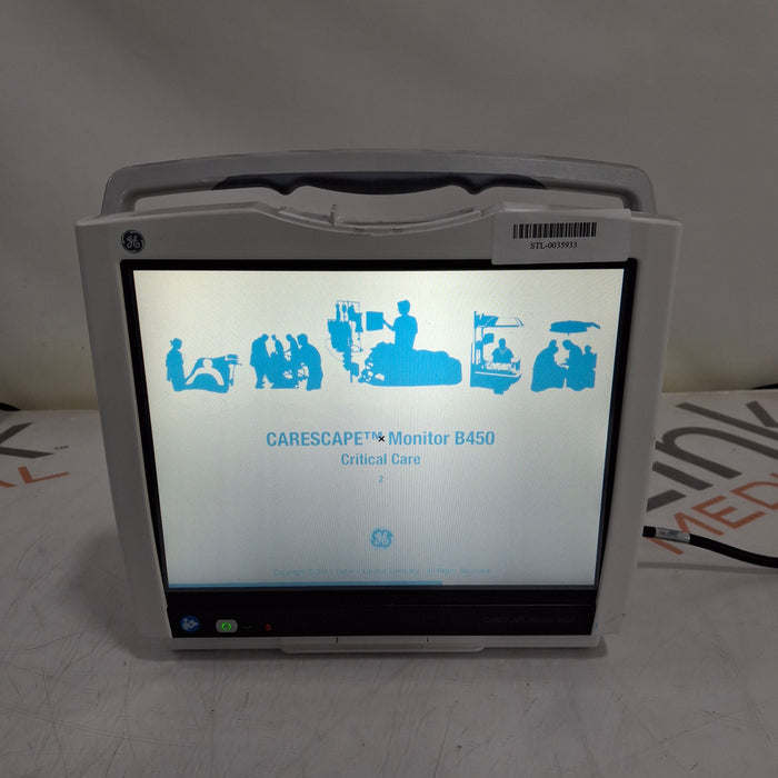 GE Healthcare GE Healthcare Carescape B450 Critical Care Patient Monitor Patient Monitors reLink Medical