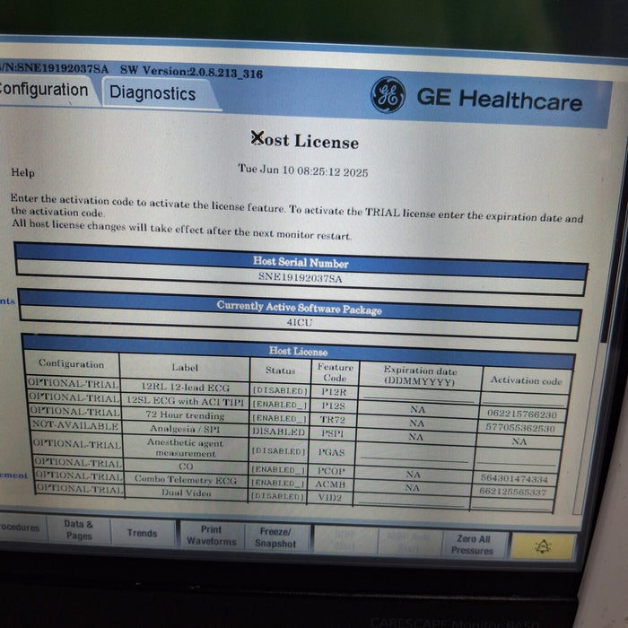 GE Healthcare GE Healthcare Carescape B450 Critical Care Patient Monitor Patient Monitors reLink Medical