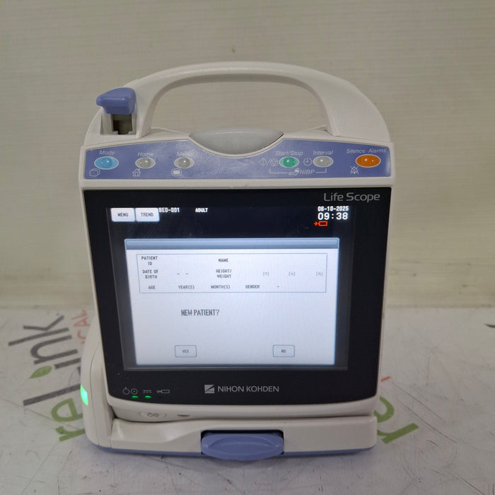 Nihon Kohden BSM-1753 Life Scope PT Transport Patient Monitor