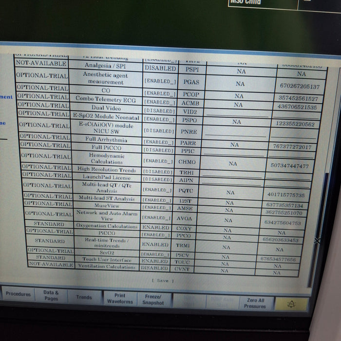 GE Healthcare Carescape B450 Critical Care Patient Monitor