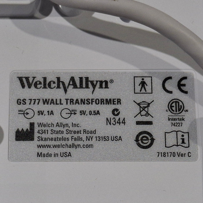 Welch Allyn 777 Otoscope Ophthalmoscope Transformer