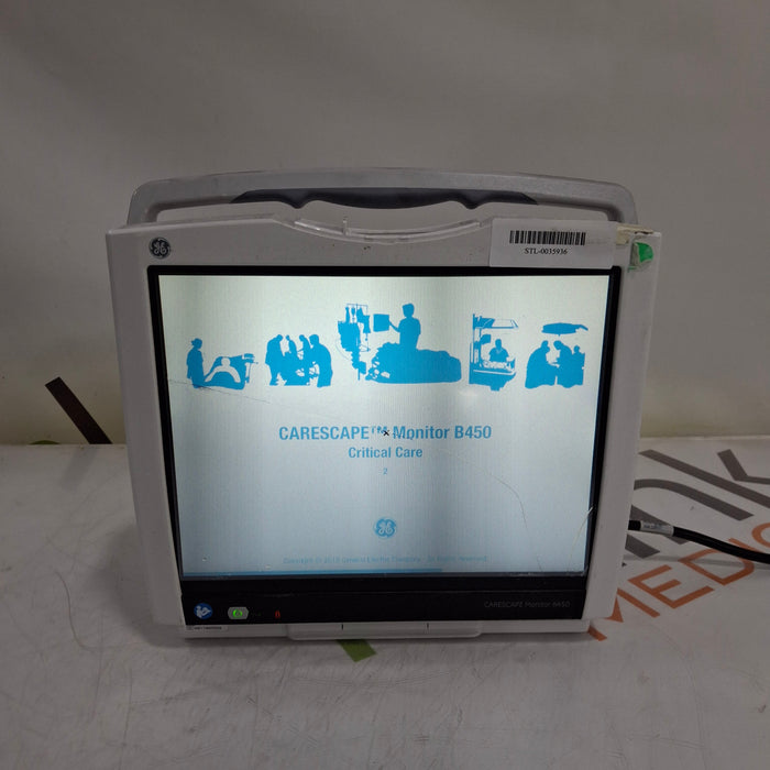 GE Healthcare Carescape B450 Critical Care Patient Monitor