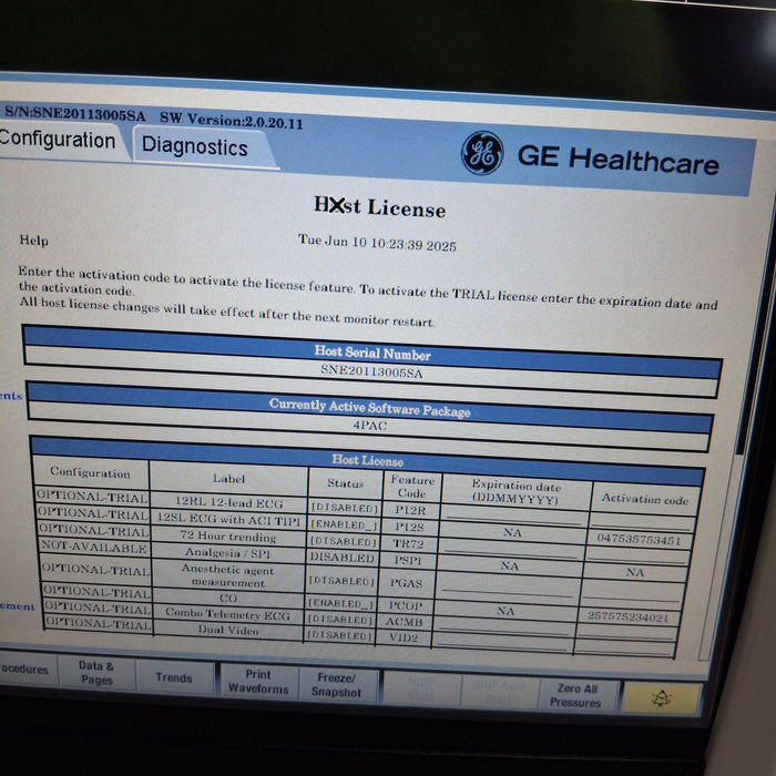 GE Healthcare GE Healthcare Carescape B450 Post Anesthesia Care Patient Monitor Patient Monitors reLink Medical