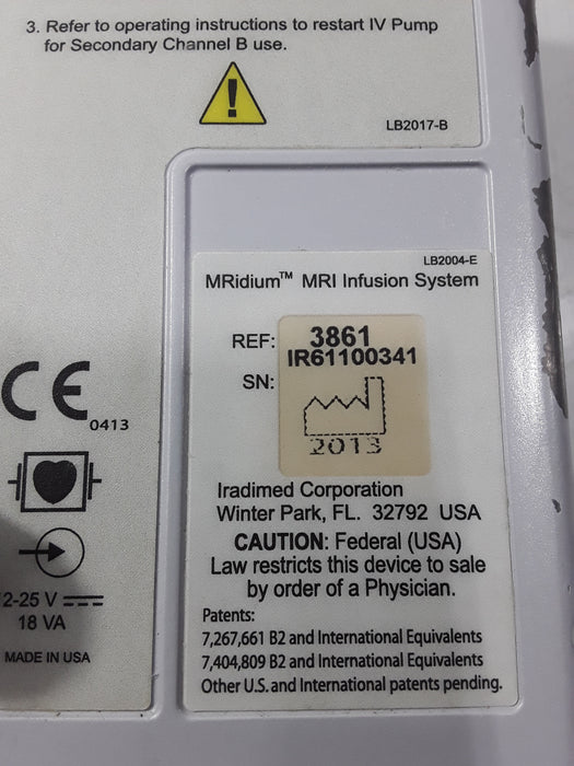 Iradimed Iradimed MRidium 3861 MRI Infusion Pump Infusion Pump reLink Medical