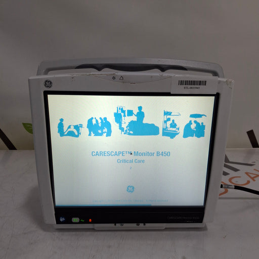 GE Healthcare GE Healthcare Carescape B450 Critical Care Patient Monitor Patient Monitors reLink Medical