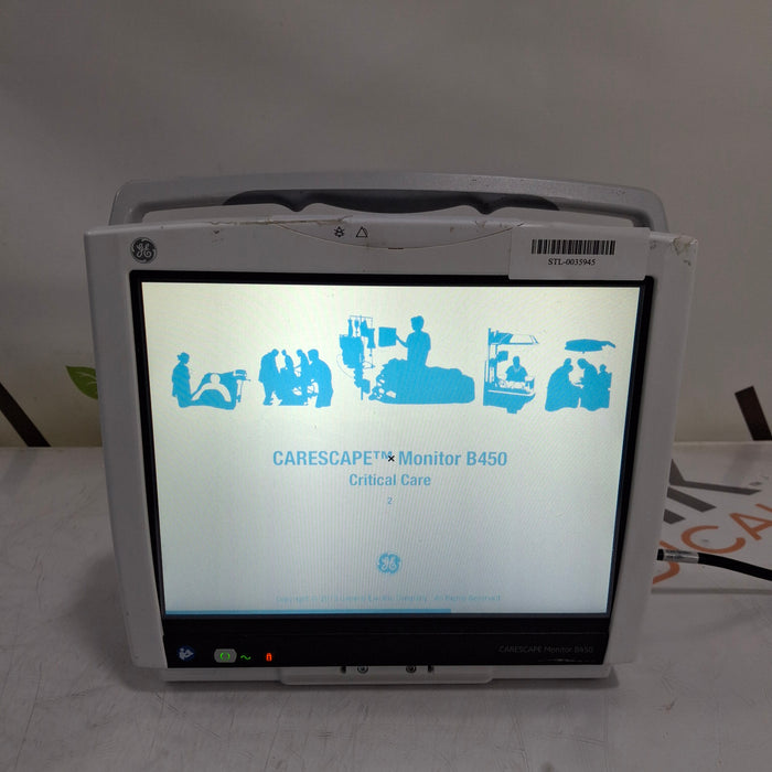 GE Healthcare GE Healthcare Carescape B450 Critical Care Patient Monitor Patient Monitors reLink Medical