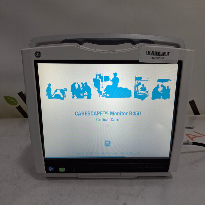 GE Healthcare GE Healthcare Carescape B450 Critical Care Patient Monitor Patient Monitors reLink Medical