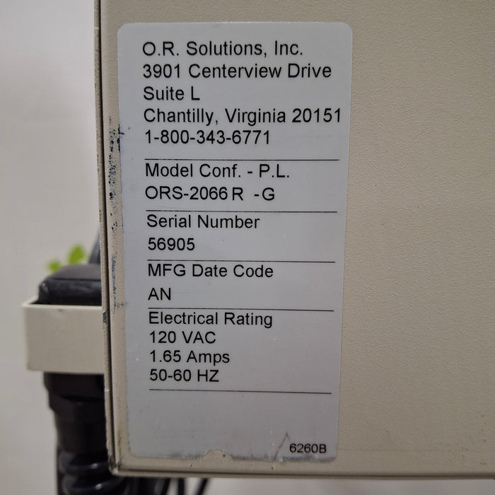 OR Solutions OR Solutions ORS-2066R Solution Warmer Surgical Equipment reLink Medical