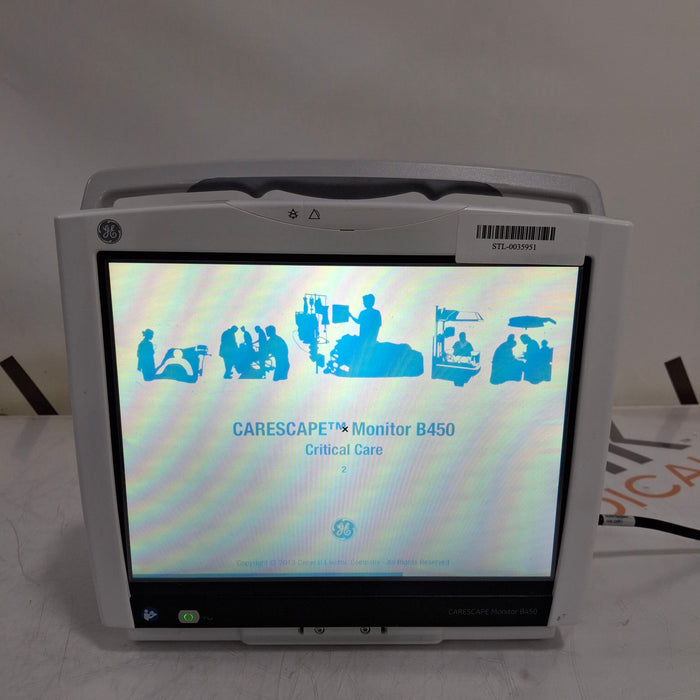 GE Healthcare GE Healthcare Carescape B450 Critical Care Patient Monitor Patient Monitors reLink Medical