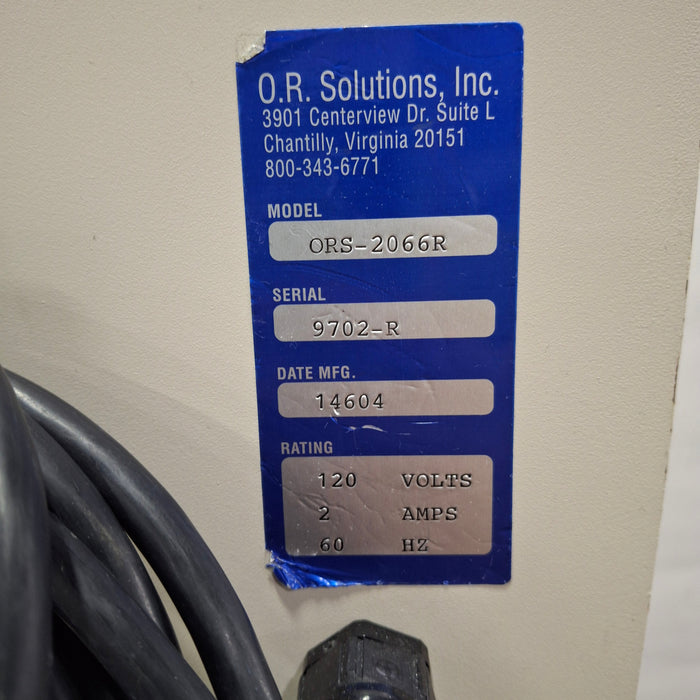 OR Solutions OR Solutions ORS-2066R Solution Warmer Surgical Equipment reLink Medical