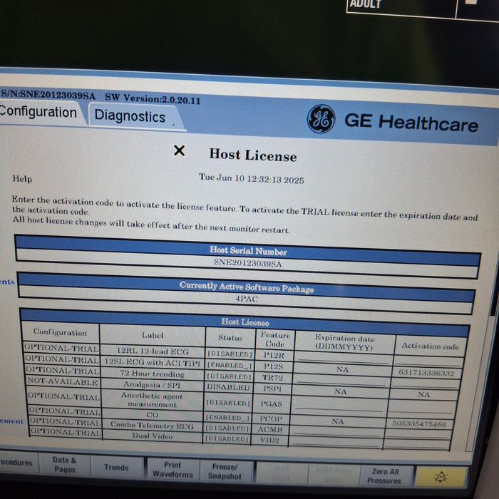 GE Healthcare GE Healthcare Carescape B450 Post Anesthesia Care Patient Monitor Patient Monitors reLink Medical