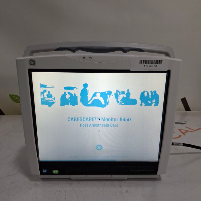 GE Healthcare Carescape B450 Post Anesthesia Care Patient Monitor