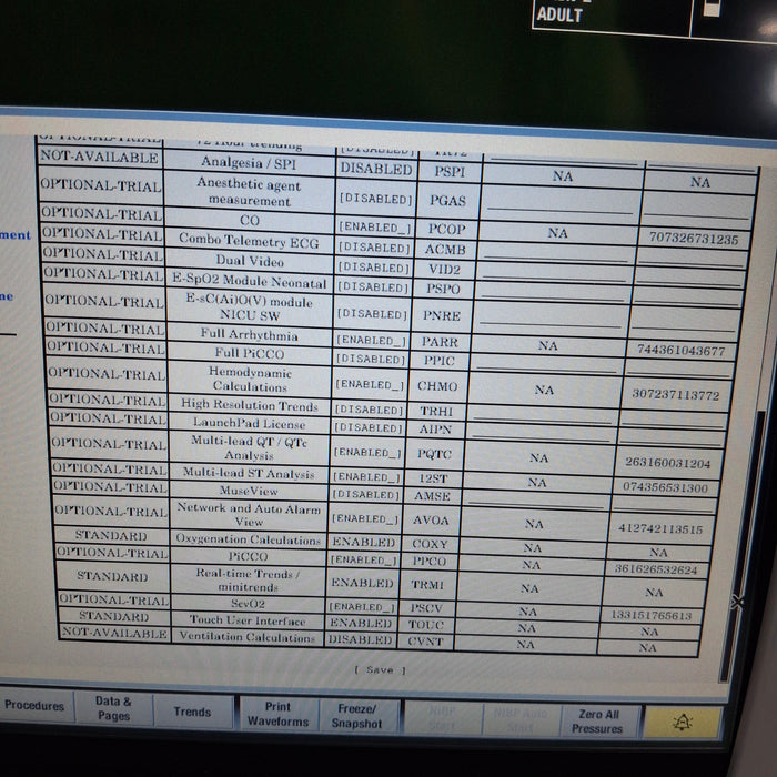 GE Healthcare Carescape B450 Post Anesthesia Care Patient Monitor