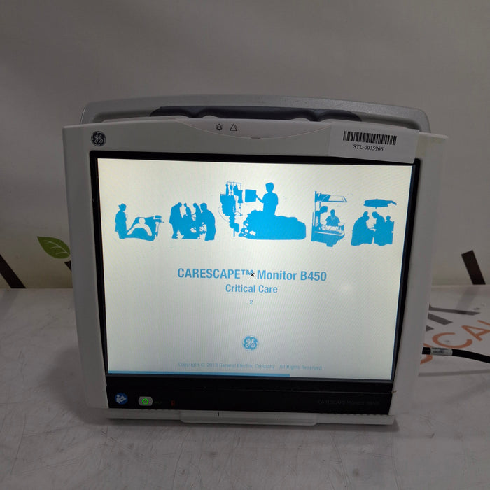 GE Healthcare Carescape B450 Critical Care Patient Monitor