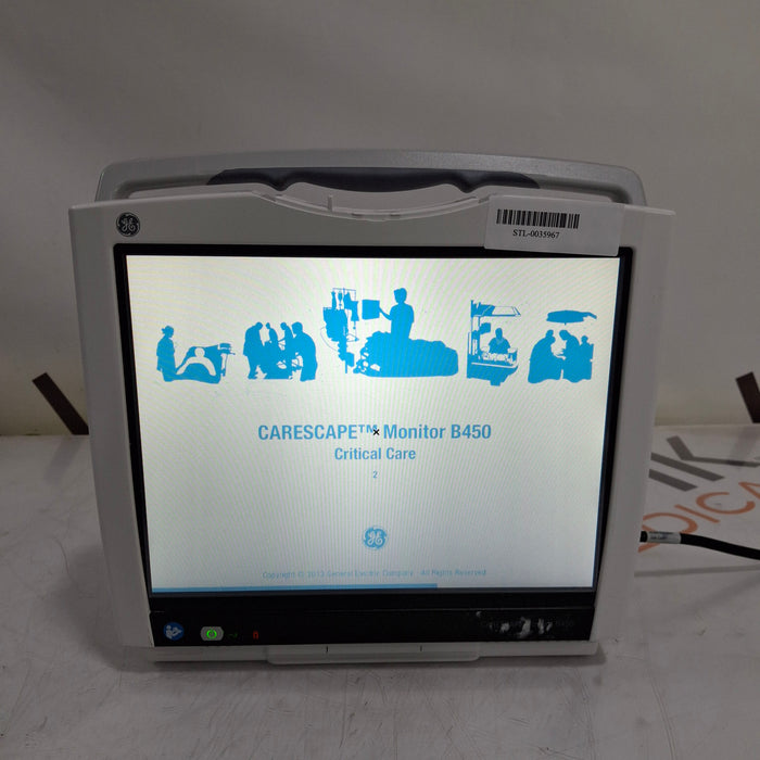 GE Healthcare Carescape B450 Critical Care Patient Monitor