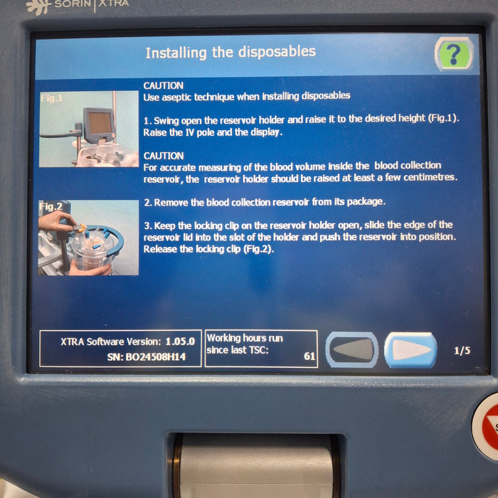 Sorin Group USA, Inc. Xtra AutoTransfusion System