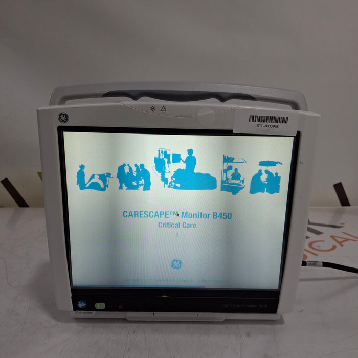 GE Healthcare GE Healthcare Carescape B450 Critical Care Patient Monitor Patient Monitors reLink Medical