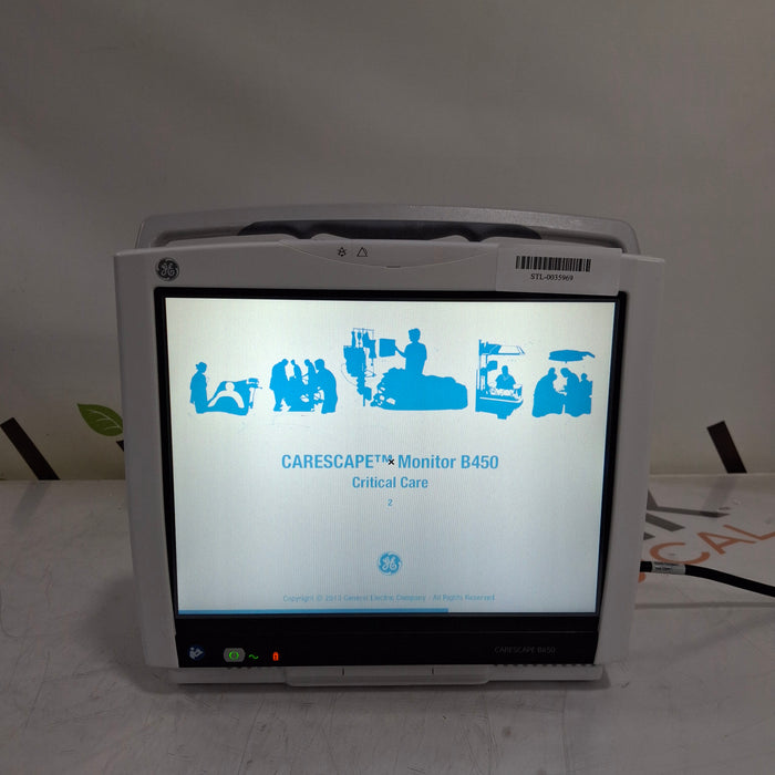 GE Healthcare GE Healthcare Carescape B450 Critical Care Patient Monitor Patient Monitors reLink Medical