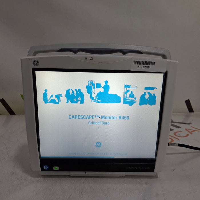 GE Healthcare GE Healthcare Carescape B450 Critical Care Patient Monitor Patient Monitors reLink Medical