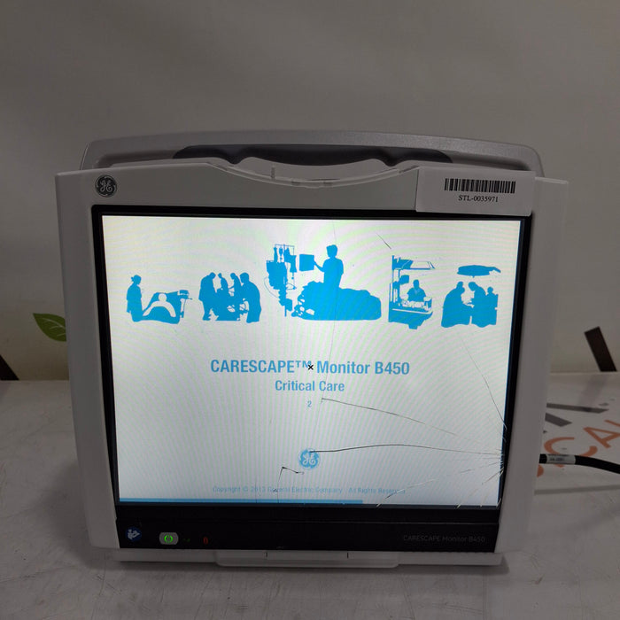 GE Healthcare GE Healthcare Carescape B450 Critical Care Patient Monitor Patient Monitors reLink Medical