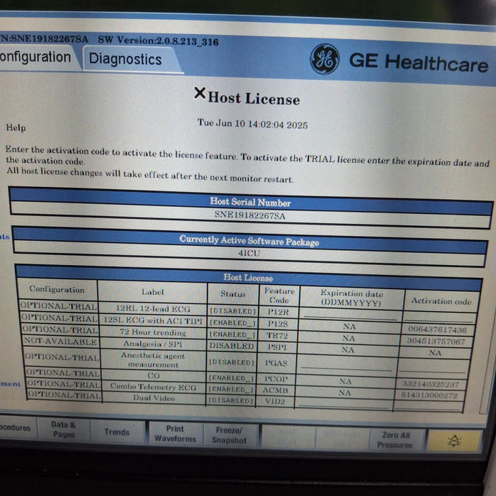 GE Healthcare GE Healthcare Carescape B450 Critical Care Patient Monitor Patient Monitors reLink Medical