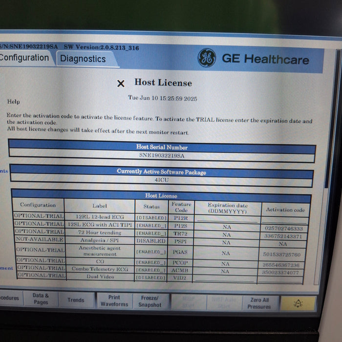 GE Healthcare GE Healthcare Carescape B450 Critical Care Patient Monitor Patient Monitors reLink Medical