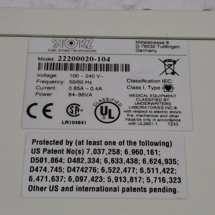 Karl Storz Karl Storz Image 1 222000 20 Camera Control Unit Rigid Endoscopy reLink Medical