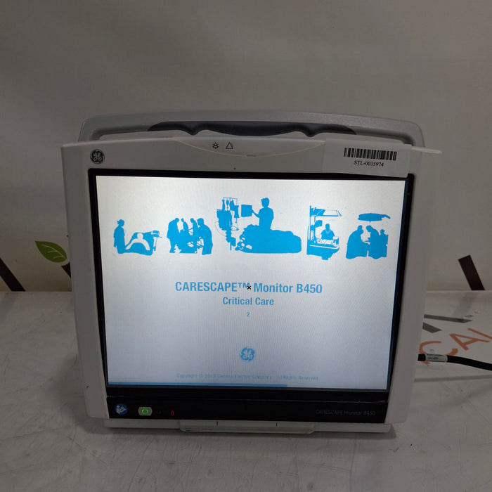 GE Healthcare GE Healthcare Carescape B450 Critical Care Patient Monitor Patient Monitors reLink Medical