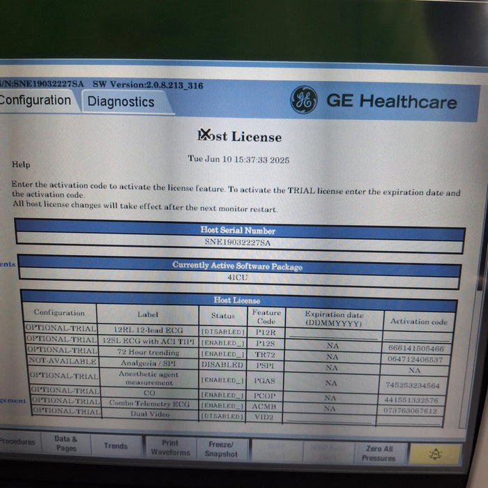 GE Healthcare GE Healthcare Carescape B450 Critical Care Patient Monitor Patient Monitors reLink Medical