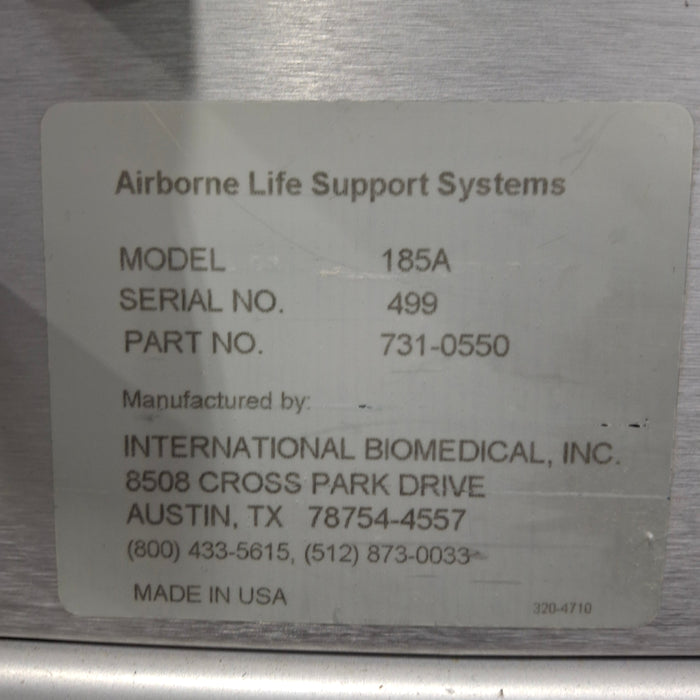International Biomedical International Biomedical Airborne 185A Transport Incubator Infant Warmers and Incubators reLink Medical