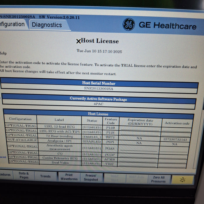 GE Healthcare GE Healthcare Carescape B450 Critical Care Patient Monitor Patient Monitors reLink Medical