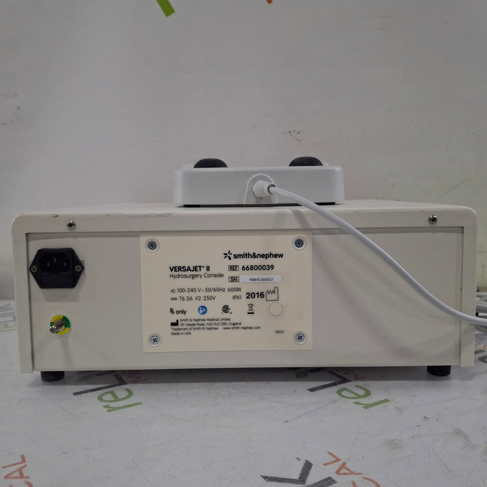 Smith & Nephew Smith & Nephew Versajet II Hydrosurgery Console Surgical Equipment reLink Medical