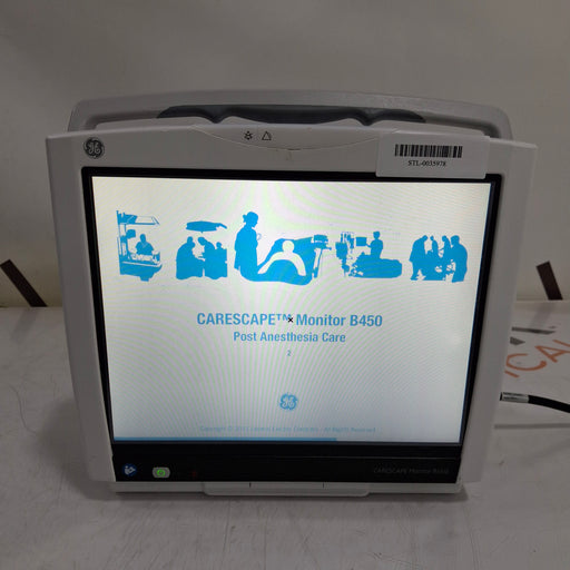 GE Healthcare GE Healthcare Carescape B450 Post Anesthesia Care Patient Monitor Patient Monitors reLink Medical