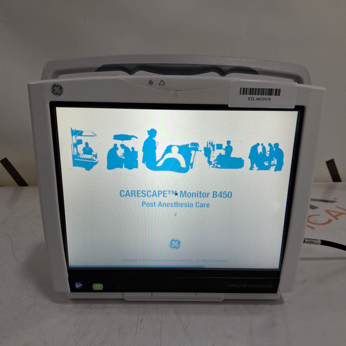 GE Healthcare GE Healthcare Carescape B450 Post Anesthesia Care Patient Monitor Patient Monitors reLink Medical