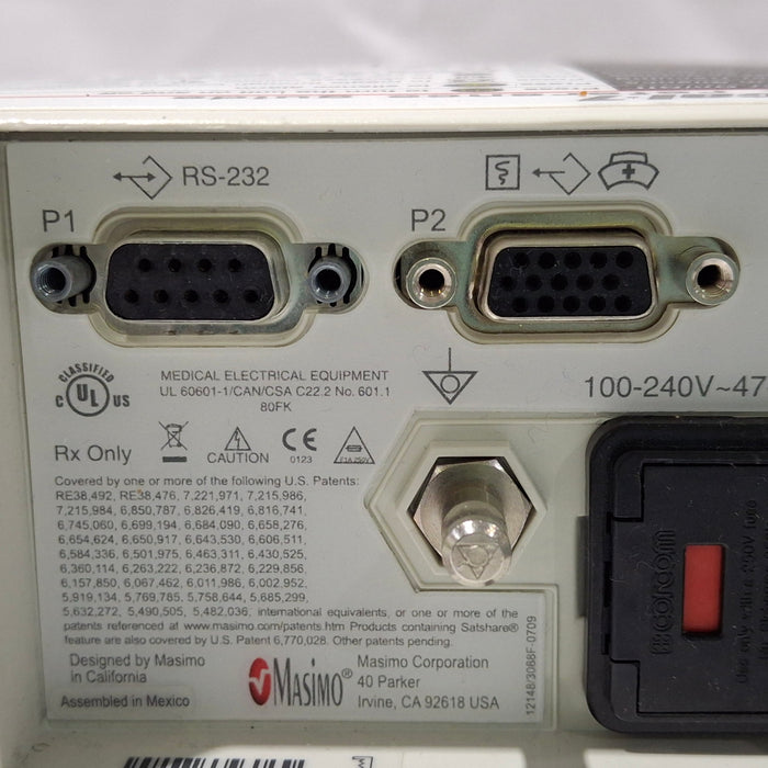 Masimo Masimo Radical 7 Pulse Oximeter w/ Base Patient Monitors reLink Medical