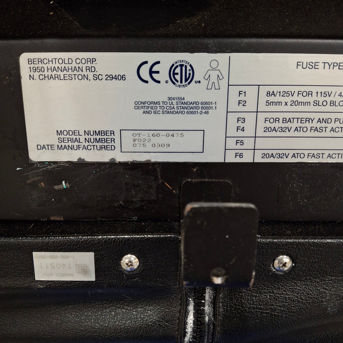 Berchtold Operon B 810 Surgical Table