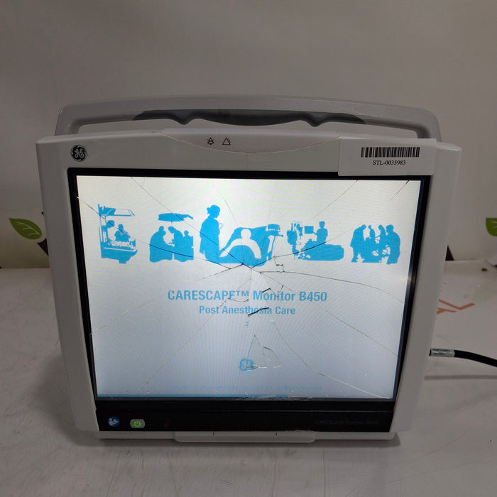 GE Healthcare GE Healthcare Carescape B450 Post Anesthesia Care Patient Monitor Patient Monitors reLink Medical