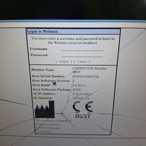 GE Healthcare GE Healthcare Carescape B450 Post Anesthesia Care Patient Monitor Patient Monitors reLink Medical
