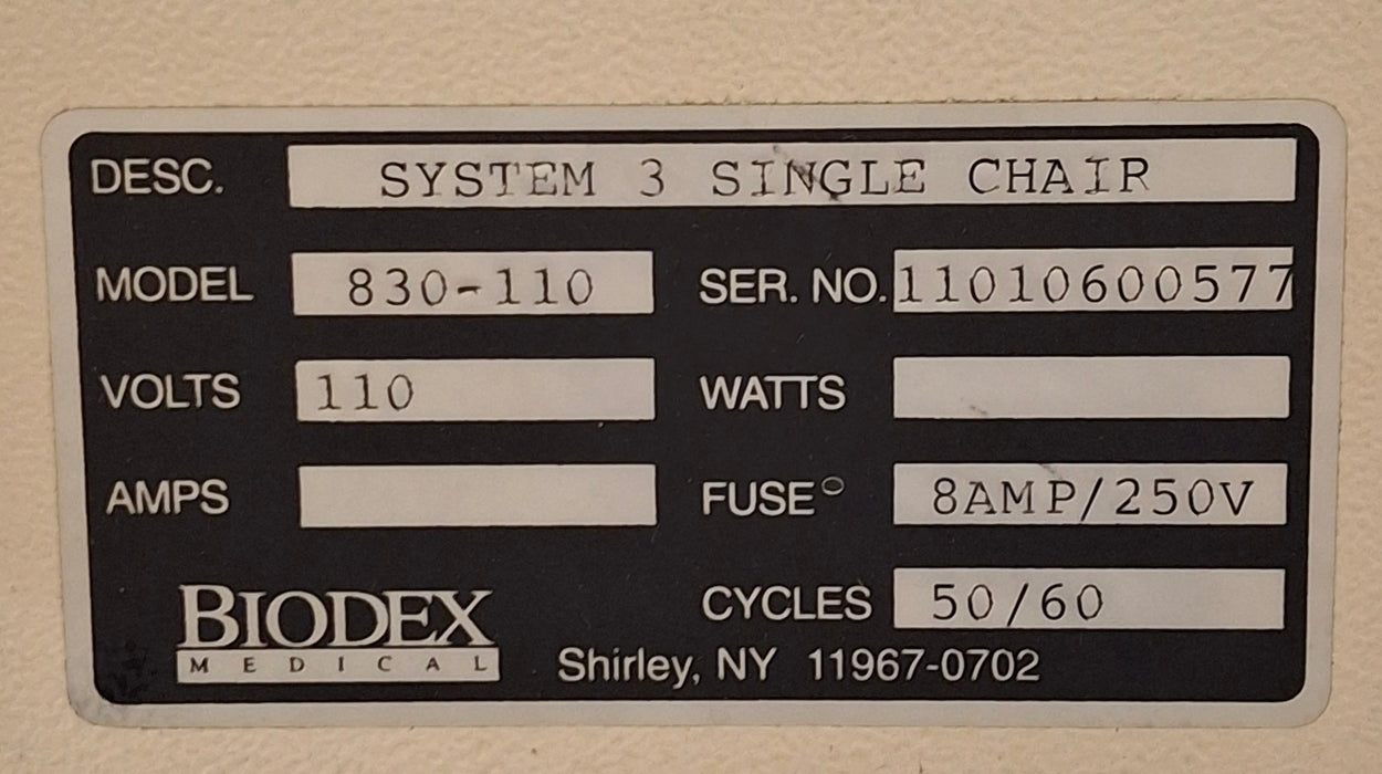 Biodex Biodex 830-110 Single Chair Fitness and Rehab Equipment reLink Medical