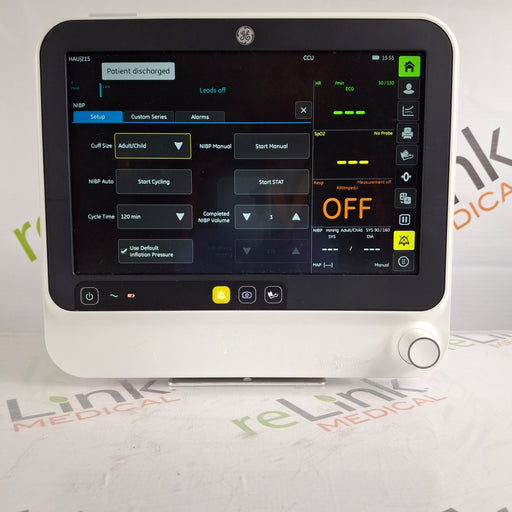 GE Healthcare GE Healthcare B125 Patient Monitor Patient Monitors reLink Medical