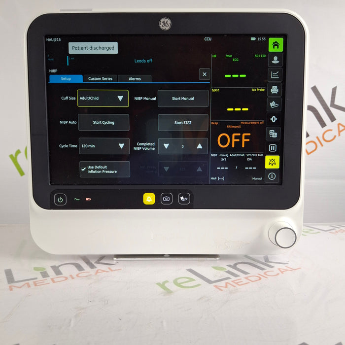 GE Healthcare GE Healthcare B125 Patient Monitor Patient Monitors reLink Medical