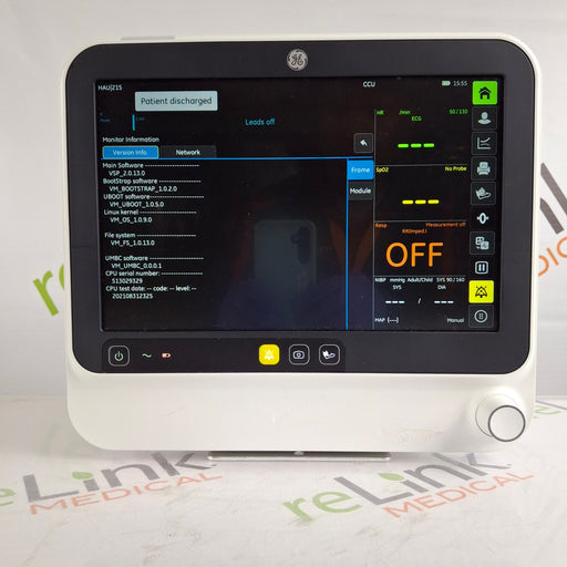 GE Healthcare GE Healthcare B125 Patient Monitor Patient Monitors reLink Medical