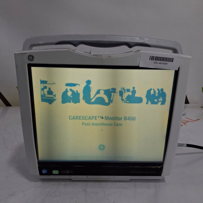 GE Healthcare GE Healthcare Carescape B450 Post Anesthesia Care Patient Monitor Patient Monitors reLink Medical
