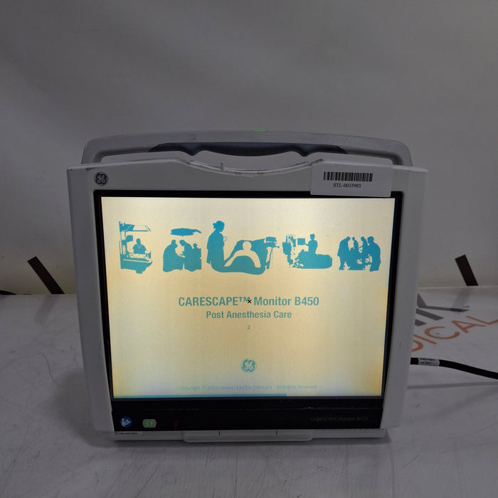 GE Healthcare GE Healthcare Carescape B450 Post Anesthesia Care Patient Monitor Patient Monitors reLink Medical