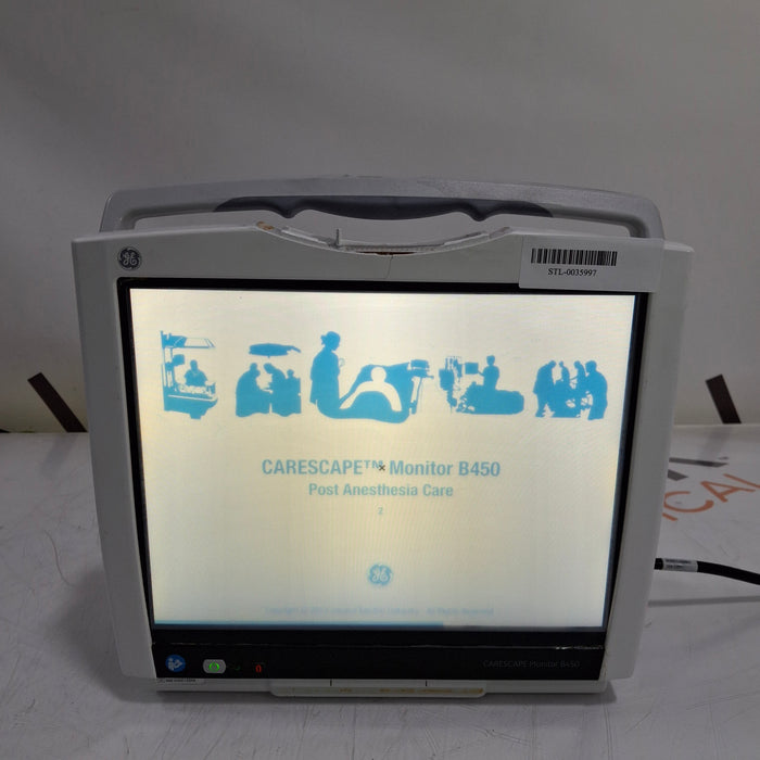 GE Healthcare GE Healthcare Carescape B450 Post Anesthesia Care Patient Monitor Patient Monitors reLink Medical