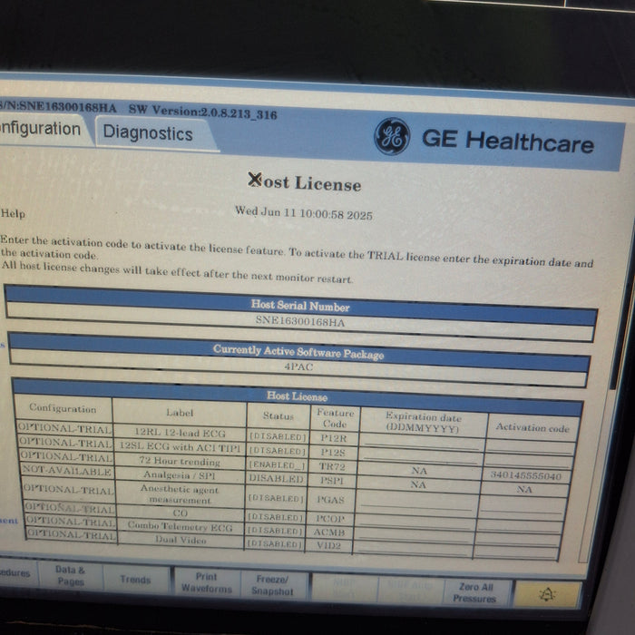 GE Healthcare GE Healthcare Carescape B450 Post Anesthesia Care Patient Monitor Patient Monitors reLink Medical